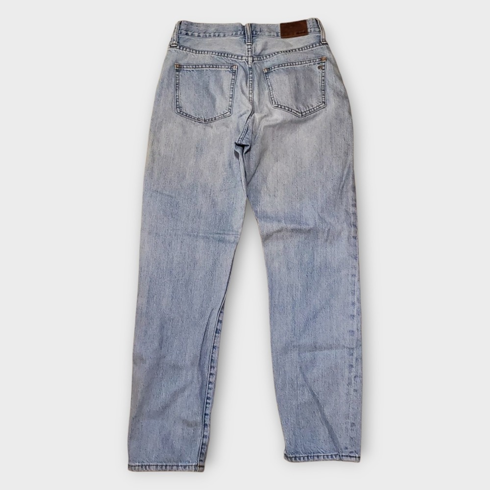 Madewell Perfect Summer Jean Light Wash Denim Size 26‎ Tapered Leg Discontinued - Picture 2 of 15